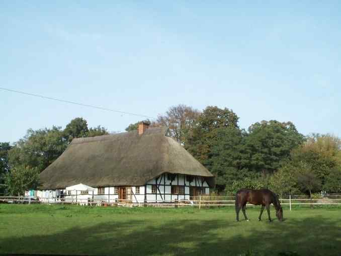 Niederdeutsches Hallenhaus in Parum