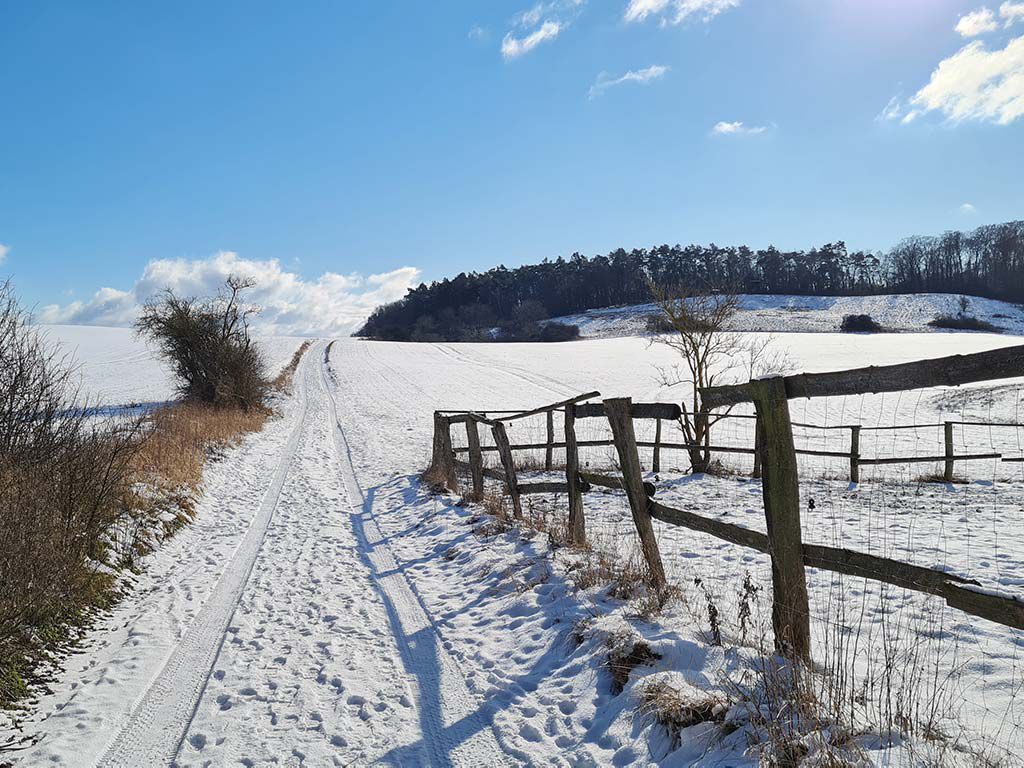 Klein Upahl im Winter